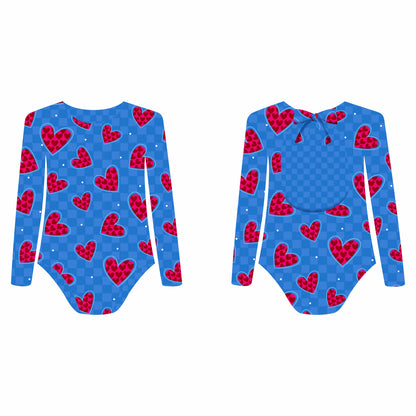 Corazon Pop - Vestido de baño enterizo manga larga