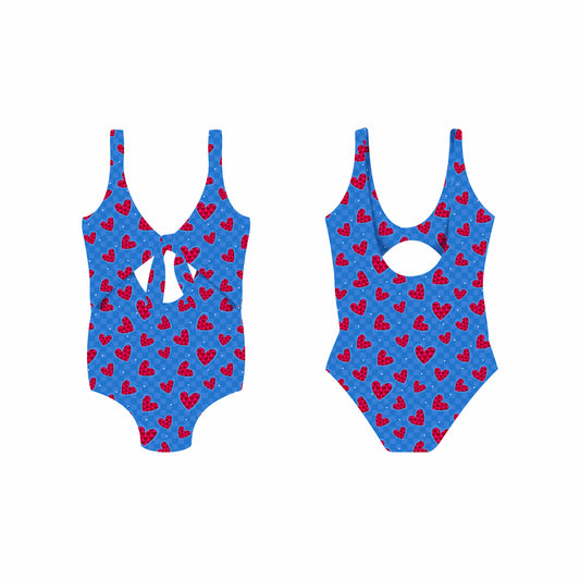 Corazon Pop - Vestido de baño entero sin mangas strap reversible
