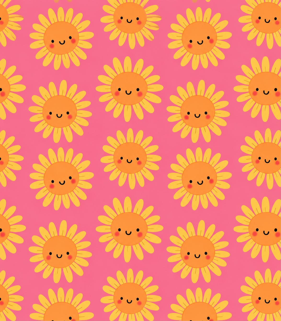 Sunny Flower Pink - Vestido de baño enterizo manga larga con A
