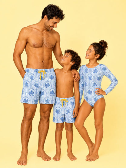 Blue Palm - Pantaloneta