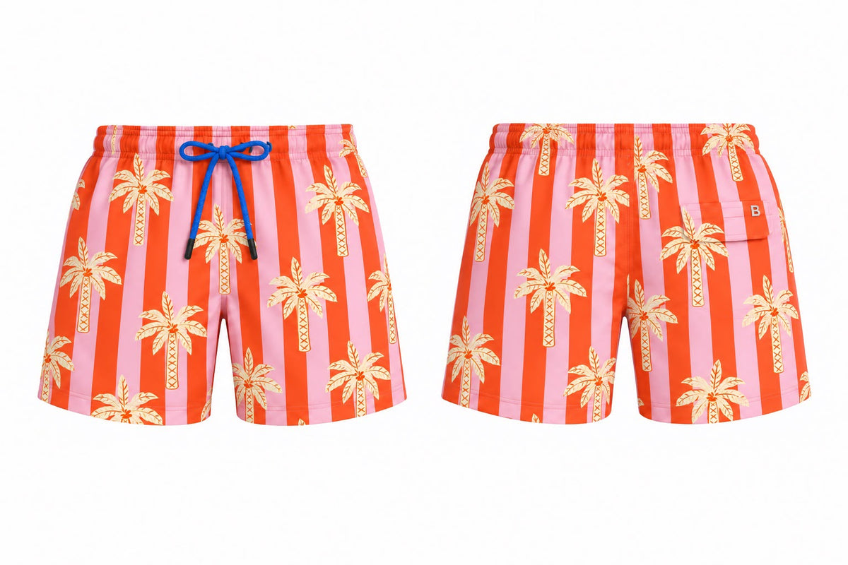pantaloneta-palm red