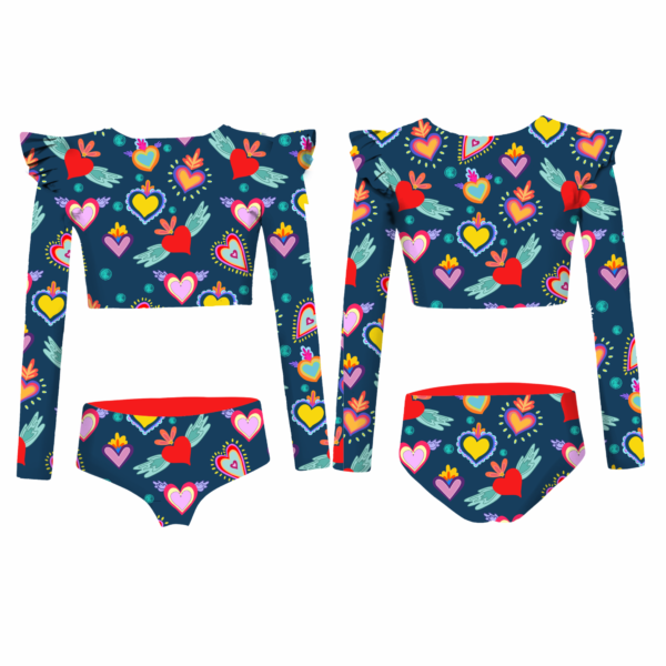 Bikini Manga Larga Mystic Hearts